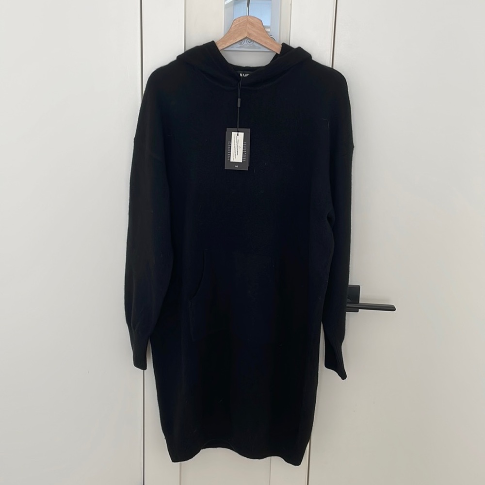 Naadam Wool Cashmere Sweater Dress M